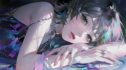 气质慵懒美女