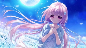 祷告的少女