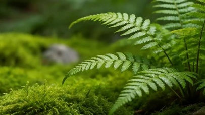 护眼绿景带鱼屏