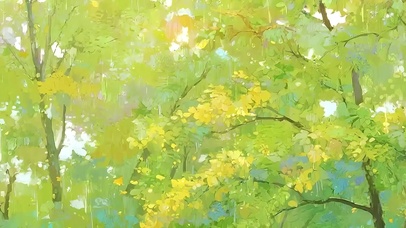 护眼绿景带鱼屏双屏