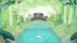 悠闲的小鸭子