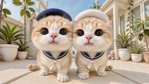 花园里的贵族猫猫