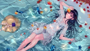 4K夏日泳池