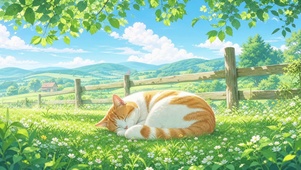 橘猫的夏天