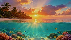 治愈海景