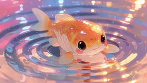 一池涟漪星光小锦鲤