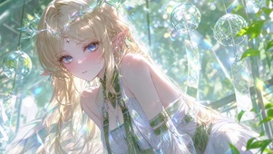 一抹精灵绿