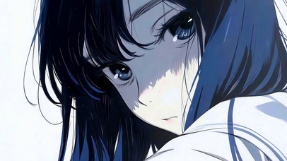 浅愁藏眉眼