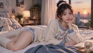 清纯可爱美女