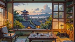 雨天小屋