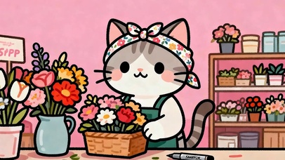 花店猫咪
