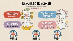 我人生的三大乐事