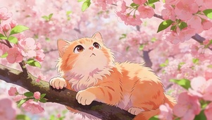 树上猫咪