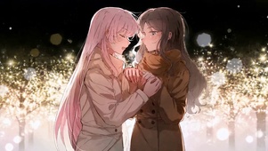 两个女孩