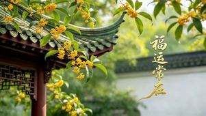 屋檐一角