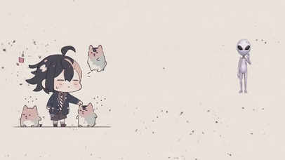 没有看到我