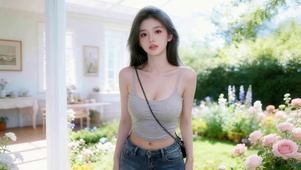 清纯可爱少女