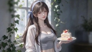 治愈甜点少女