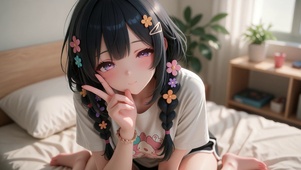 可爱女孩
