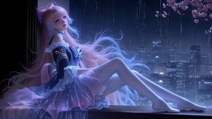 雨夜窗边美少女珊瑚宫心海