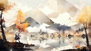 简约插画壁纸