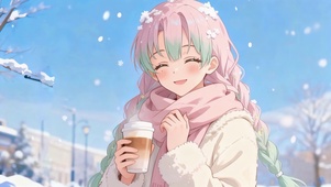 冬日热饮甘露寺蜜璃