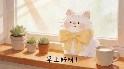 早上好呀