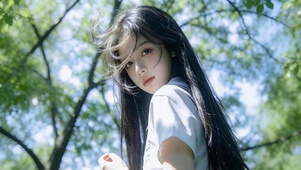 纯欲森系少女