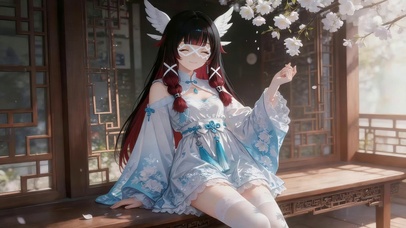 治愈樱花哥伦比娅