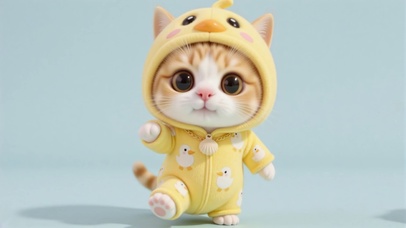 桌面宠物小奶猫