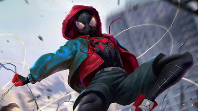 4K漫威蜘蛛侠超级英雄动态