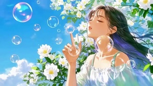 晴天花语