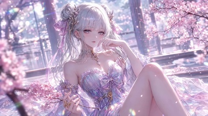 梦幻樱花少女