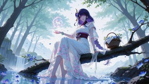 林间少女雷电将军
