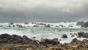 沙滩海浪