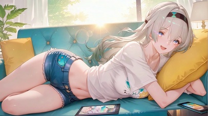 暖阳居家女孩流萤