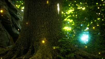 梦幻森林萤火