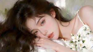 清新温柔气质美女