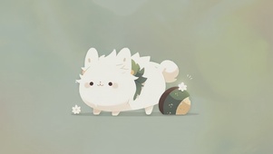 可爱毛球