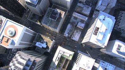 4K 高清 航拍建筑顶层