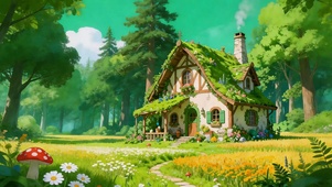 林间秘境小屋