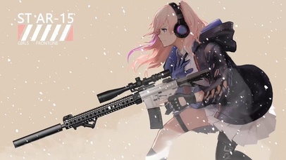 战争中的狙击手少女