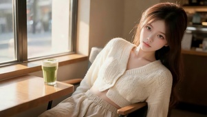 午后甜品女孩