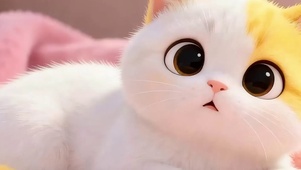 可爱猫咪带鱼屏