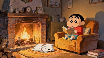 蜡笔小新的温暖小家