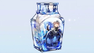 玻璃瓶里的少女