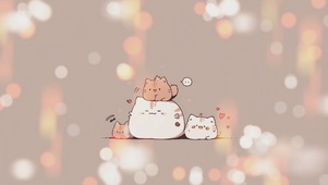 温馨一家喵