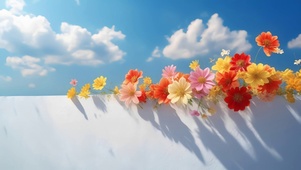 拾一片晴空与繁花