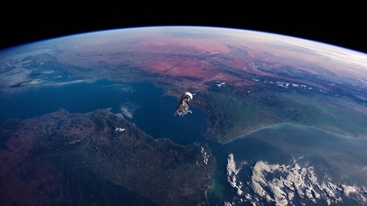 4K太空看地球卫星