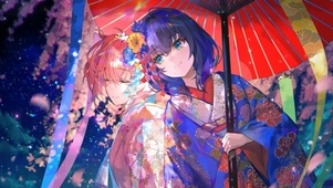 两个女孩
